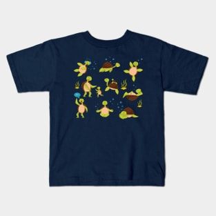 Turtles Sea Collection Kids T-Shirt